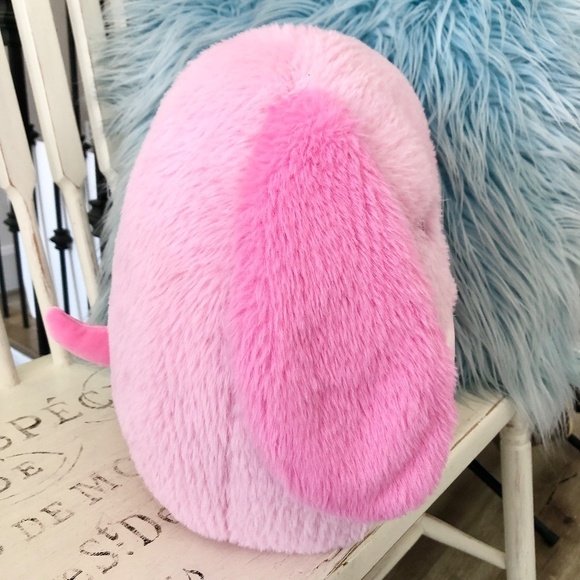 Squishmallows, 12" Chasen, Pink, Dog, Fuzzamallow, Stuffed Plush, Nice Condition - Picture 4 of 9